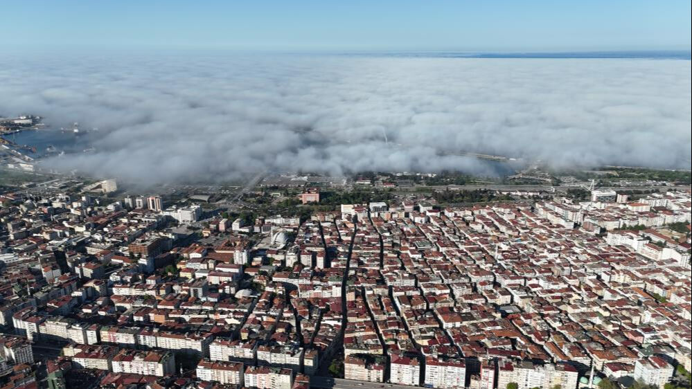 Şehir böyle gözden kayboldu! "Böylesi ilk defa oluyor" - 3. Resim