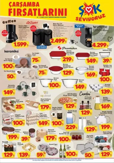 ŞOK'ta bu hafta neler var? Teknolojiden ev aletlerine kadar büyük indirim fırsatları ŞOK'ta bu hafta neler var? Teknolojiden ev aletlerine kadar büyük indirim fırsatları - 2. Resim