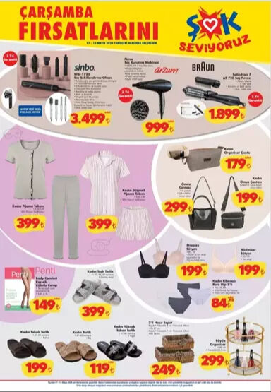 ŞOK'ta bu hafta neler var? Teknolojiden ev aletlerine kadar büyük indirim fırsatları ŞOK'ta bu hafta neler var? Teknolojiden ev aletlerine kadar büyük indirim fırsatları - 5. Resim