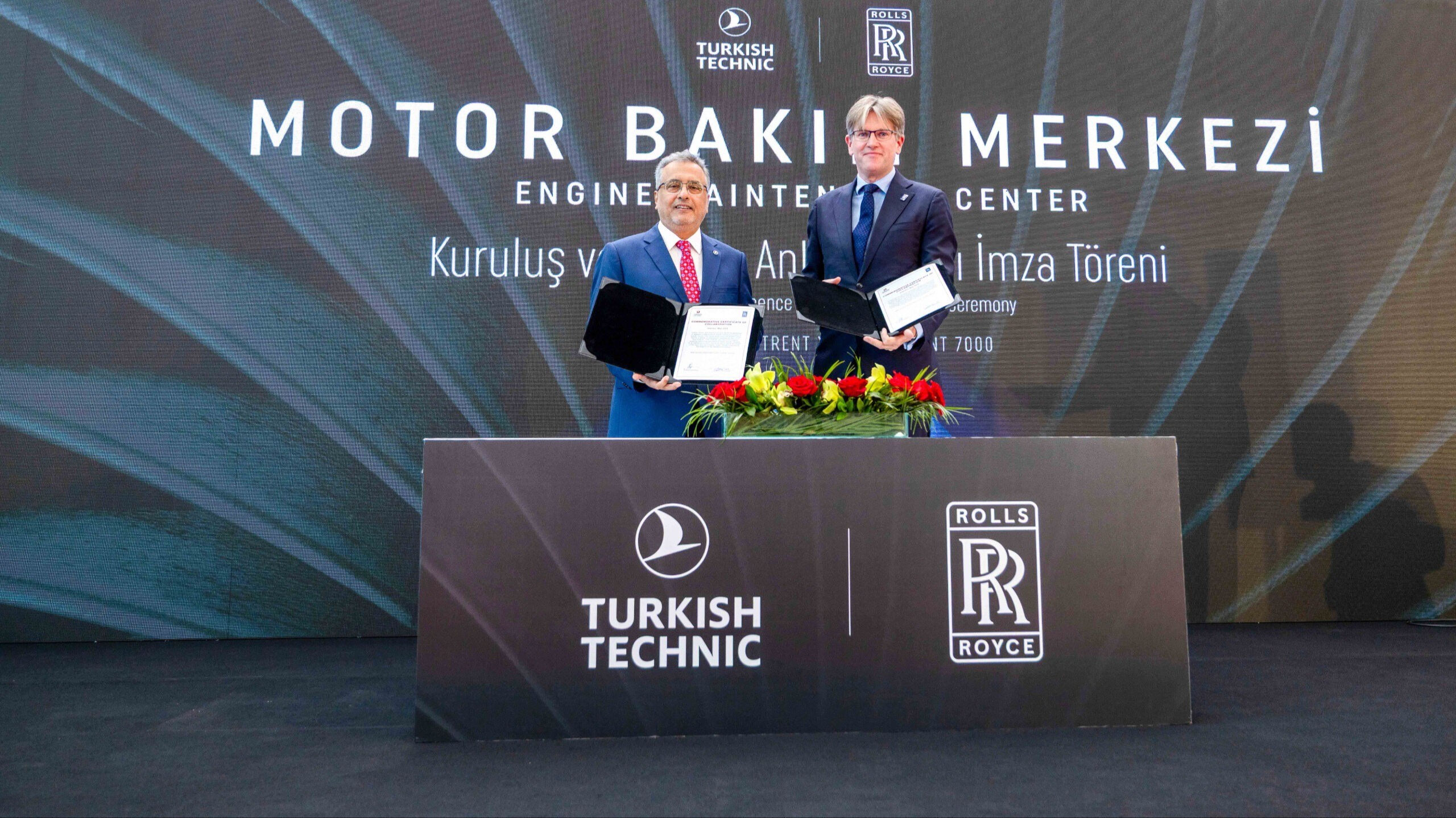 THY ve Rollsroyce iş birliği istanbul havalimanı