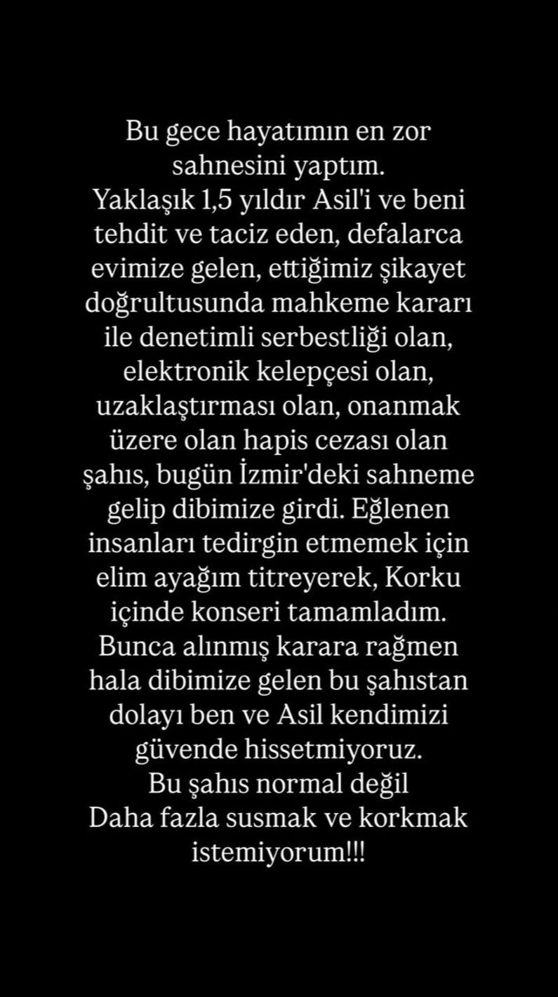 Ünlü şarkıcı Derya Uluğ'a sahnede dehşeti yaşatan kişi tutuklandı: