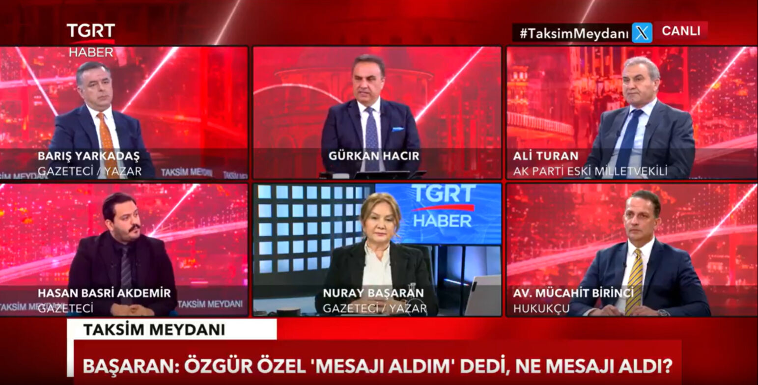 Özgür Özel, Selçuk Tengioğlu'nu azmettireni biliyor! Nuray Başaran'dan canlı yayında çarpıcı iddia Özgür Özel, Selçuk Tengioğlu'nu azmettireni biliyor! Nuray Başaran'dan canlı yayında çarpıcı iddia - 1. Resim