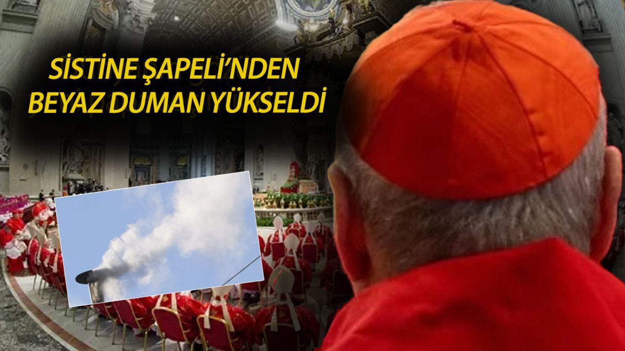 Sistine Şapeli'nden beyaz duman yükseldi! Yeni papa kim oldu? Sistine Şapeli'nden beyaz duman yükseldi! Yeni papa kim oldu?