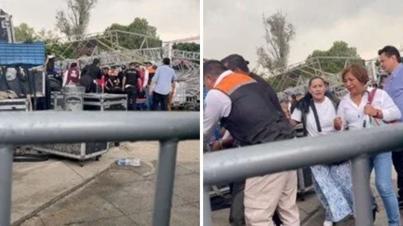 Anneler Günü etkinliği faciayla sonlandı! Konser sahnesi çöktü: Çok sayıda yaralı var Anneler Günü etkinliği faciayla sonlandı! Konser sahnesi çöktü: Çok sayıda yaralı var