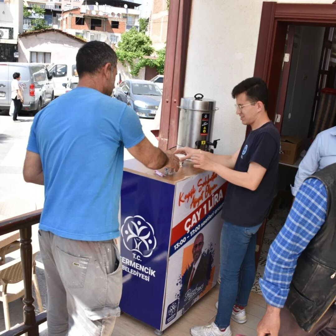 Çaylar belediyeden! 1 TL'den satılıyor - 1. Resim