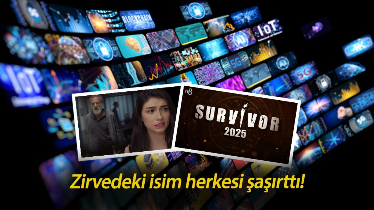 Zirvedeki isim herkesi şaşırttı! 8 Mayıs 2025 hangi yapım birinci oldu? Zirvedeki isim herkesi şaşırttı! 8 Mayıs 2025 hangi yapım birinci oldu?