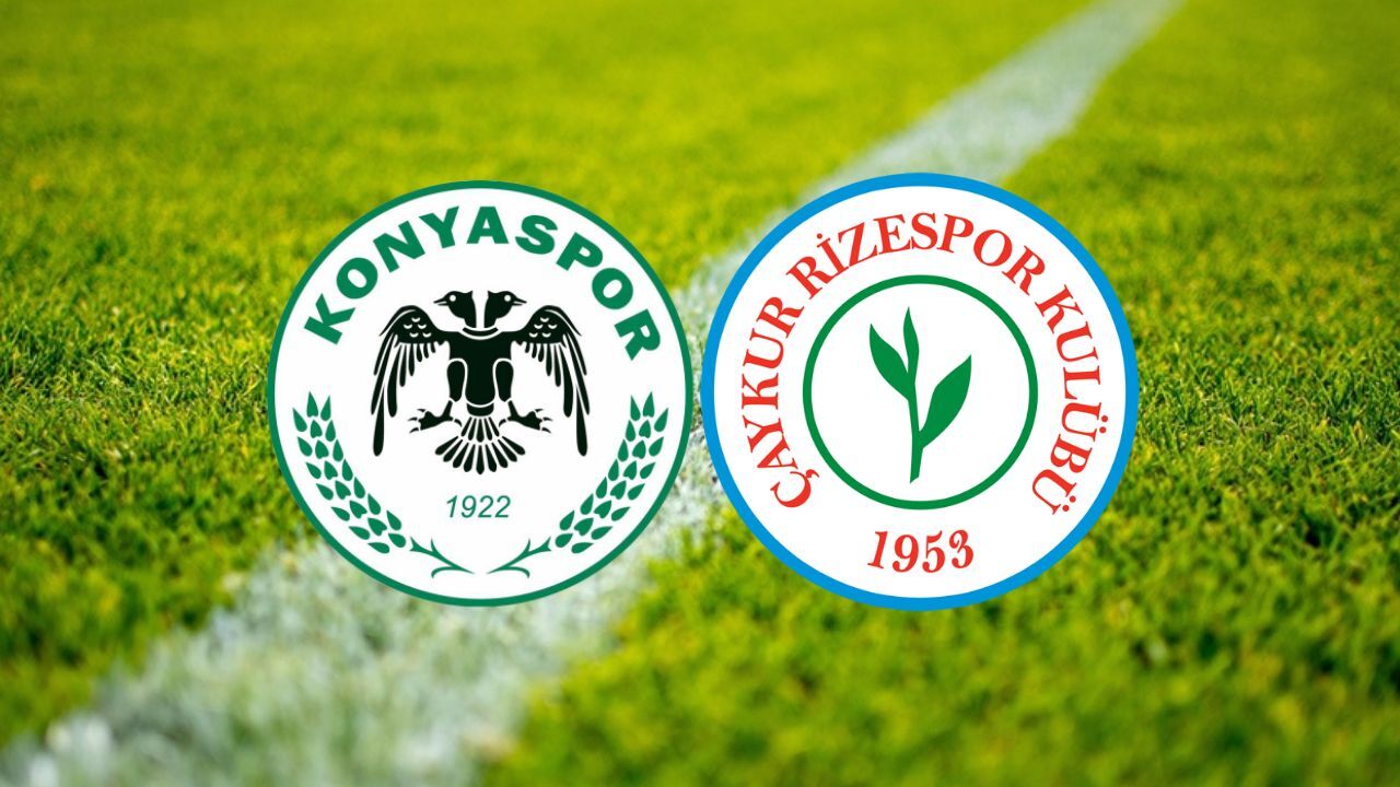 İlk 11'ler belli oldu: Konyaspor Rizespor maçı saat kaçta, hangi kanalda? İlk 11'ler belli oldu: Konyaspor Rizespor maçı saat kaçta, hangi kanalda?