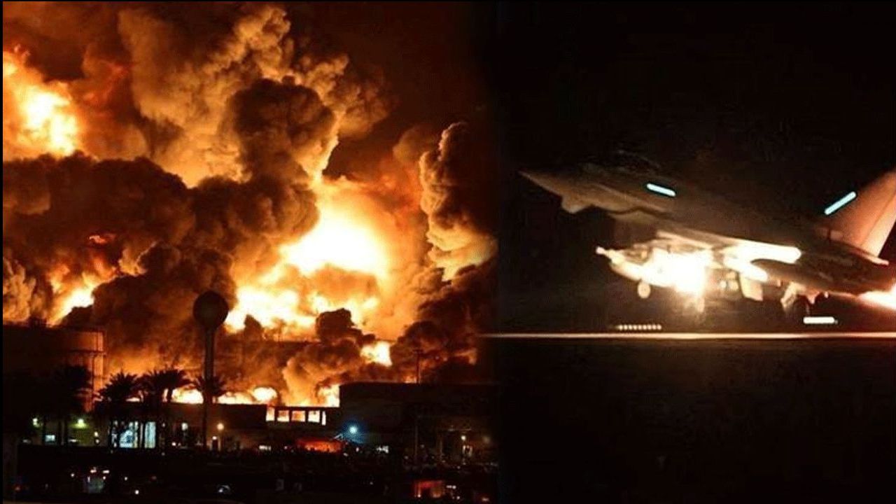 Ateşkesi yok saydı... İsrail, yine Yemen'i bombaladı Ateşkesi yok saydı... İsrail, yine Yemen'i bombaladı