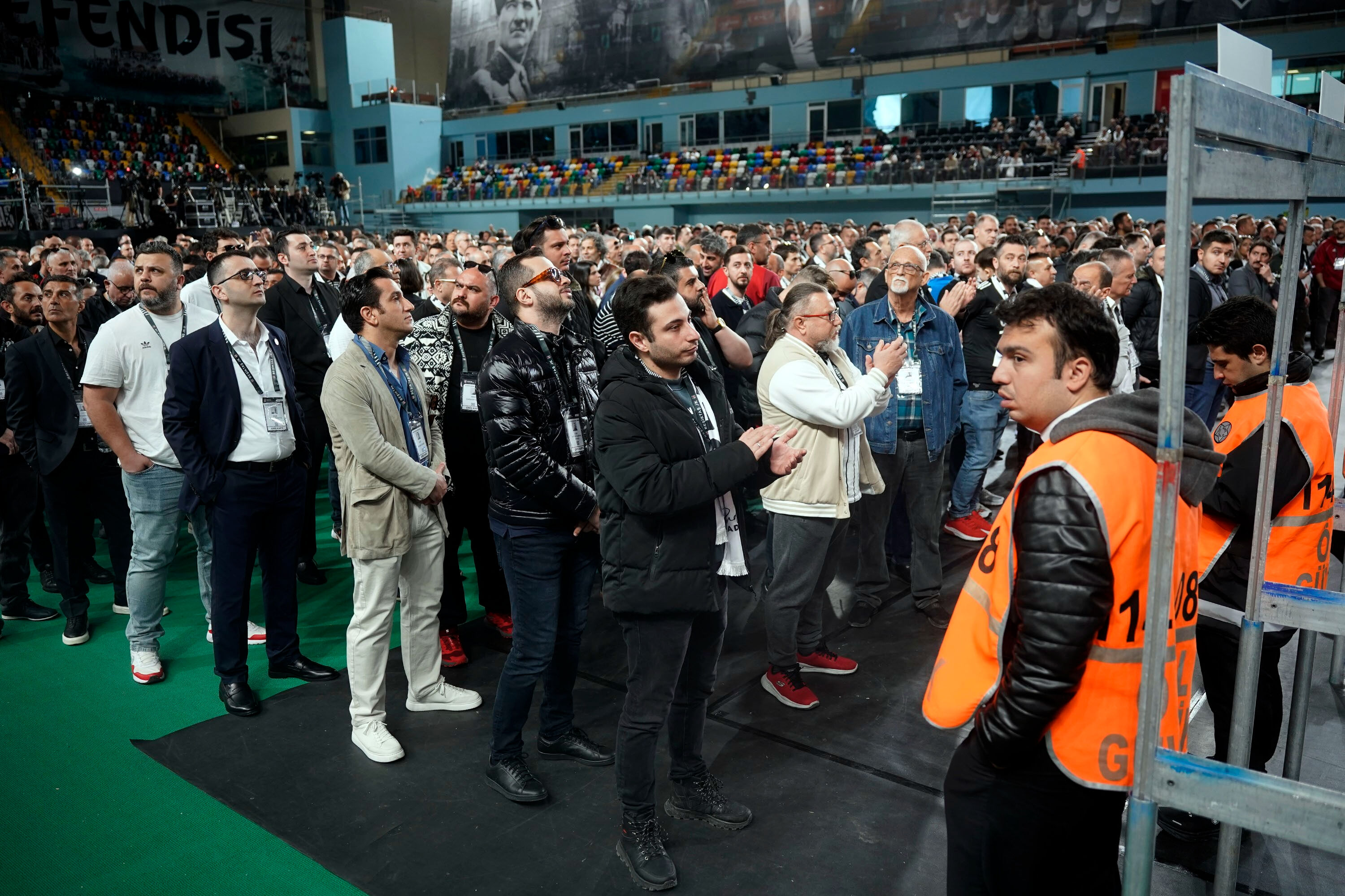 Beşiktaş başkanını seçiyor! Kongre başladı - 1. Resim