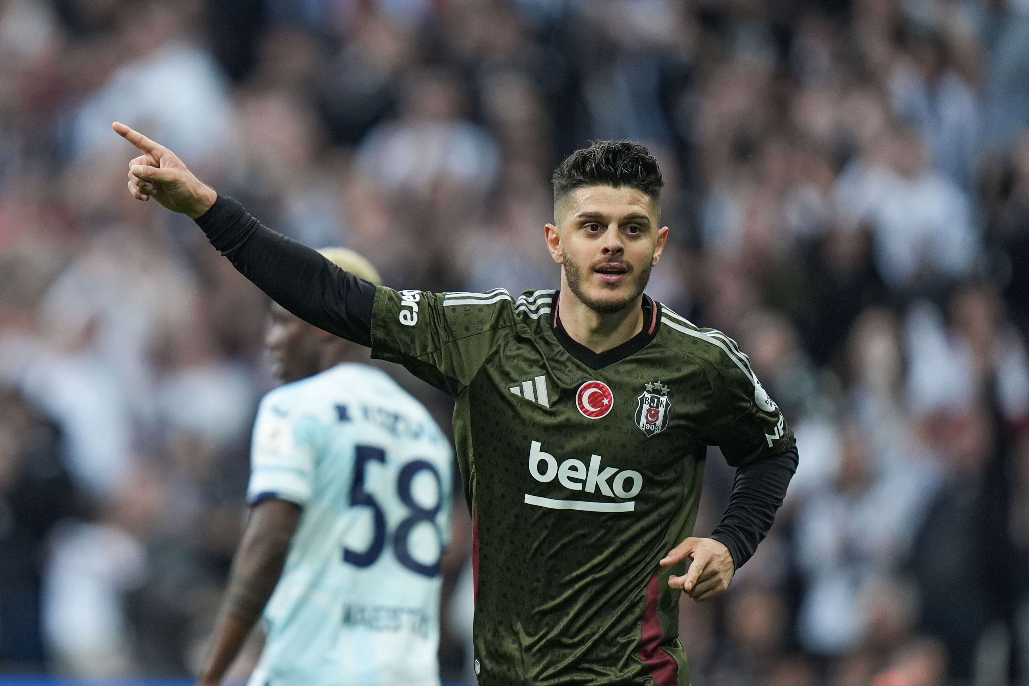 Kartal uçuşa geçti! Beşiktaş, Adana Demirspor'u 4 golle geçti CANLI ANLATIM | Beşiktaş - Adana Demirspor - 2. Resim