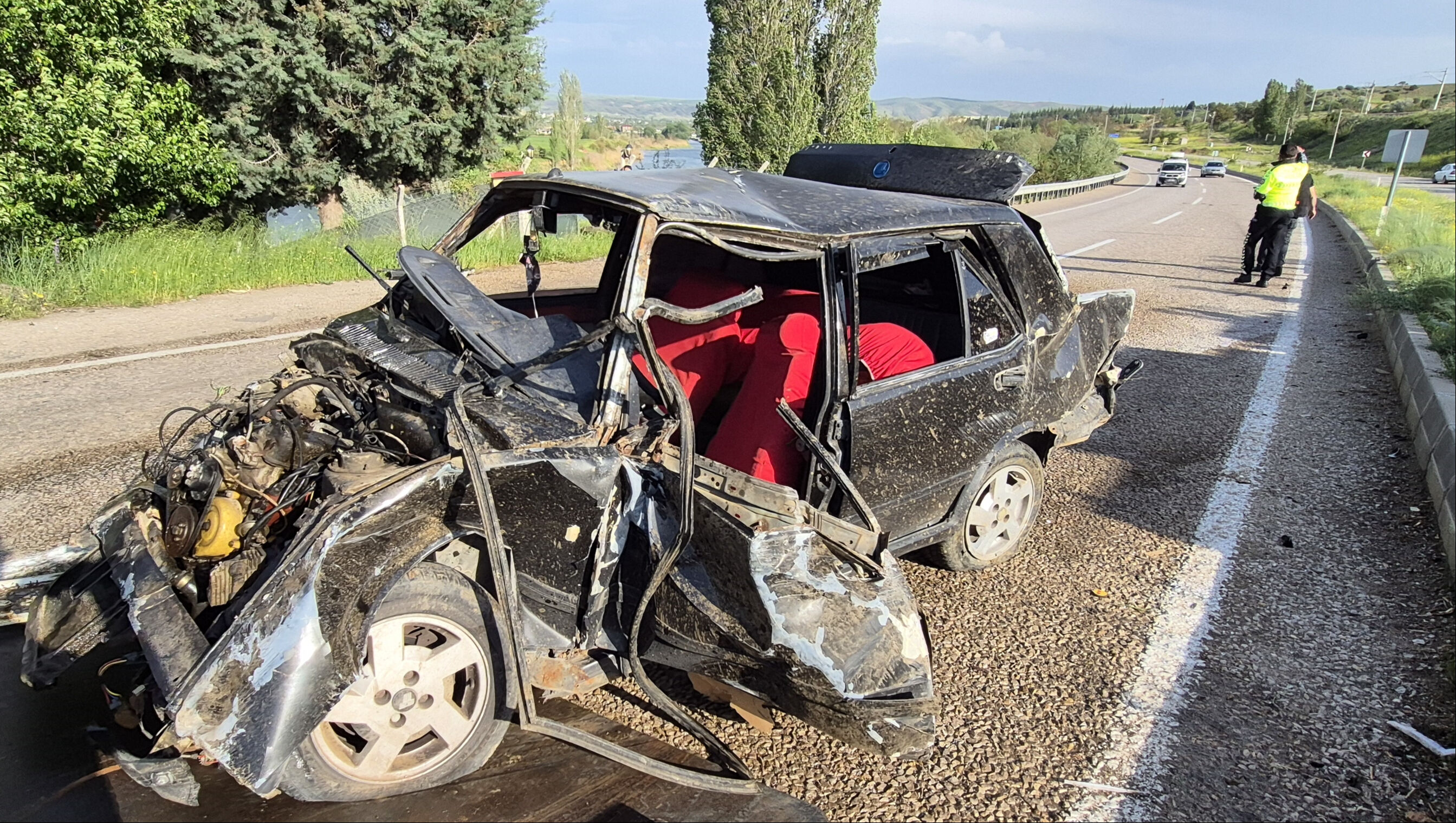 Kırıkkale'de feci kaza: Ölü ve yaralılar var - 1. Resim