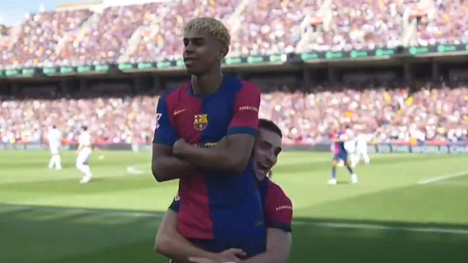 Lamine Yamal'dan Cristiano Ronaldo göndermesi - 1. Resim