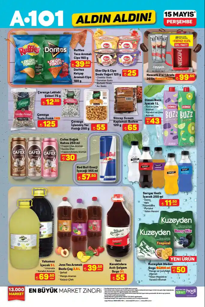 A101 Aktüel ürünler kataloğu 15 Mayıs