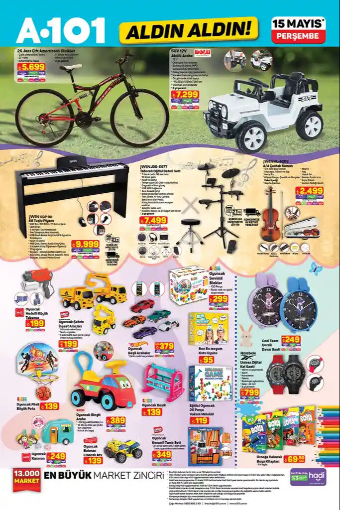 15 Mayıs A101 Aktüel ürünler kataloğu 15 Mayıs! Buzdolabı, silikon tabancısı ve birçok ürün indirimde - 6. Resim