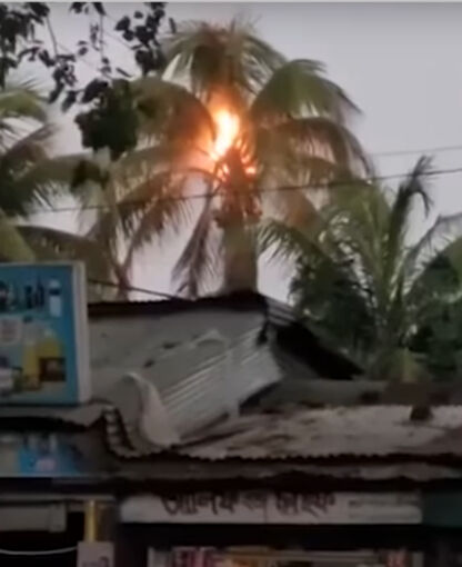 Bangladeş'te yıldırım faciası: Çok sayıda ölü ve yaralı var - 1. Resim