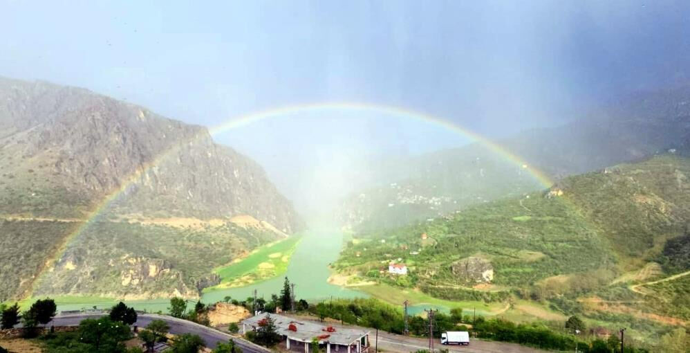 Kemaliye'de görsel şölen: Görenleri hayran bıraktı - 1. Resim