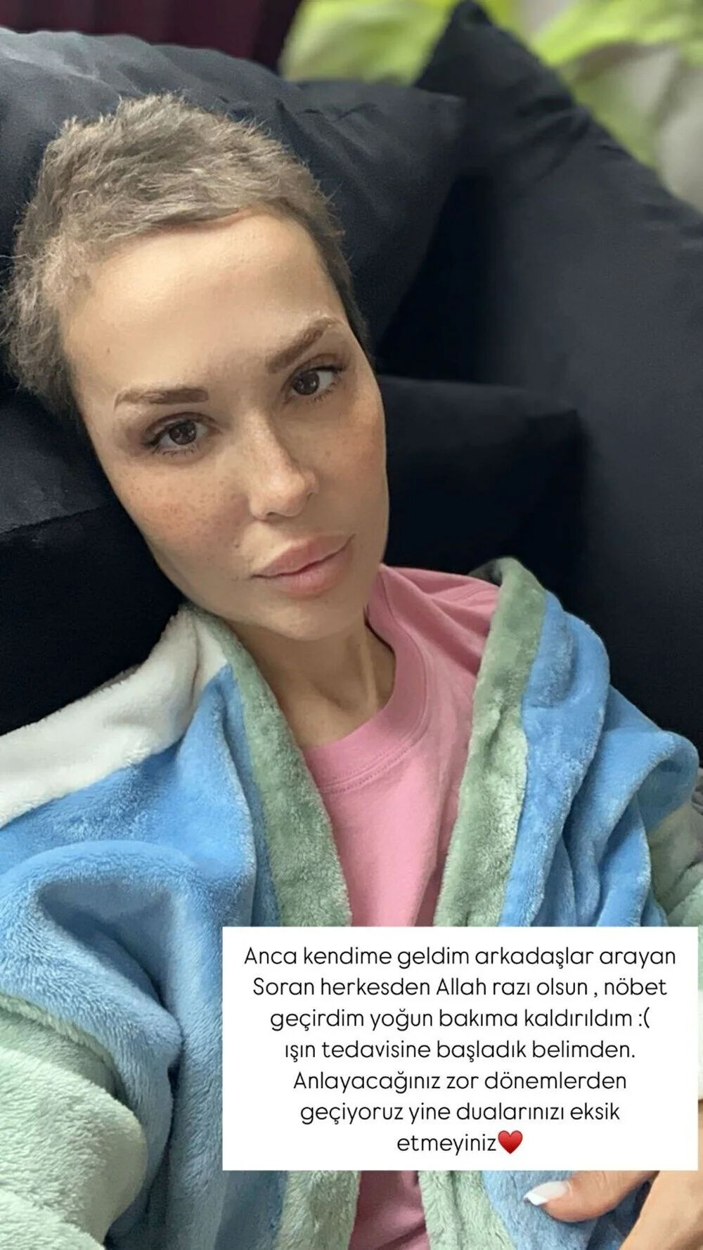 Nöbet geçiren şarkıcı Şimal'den sevenlerini üzen paylaşım! - 4. Resim