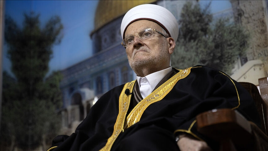 Siyonistlerden Mescid-i Aksa'da kurban kesme provokasyonu! Şeyh İkrime'den sert tepki - 1. Resim