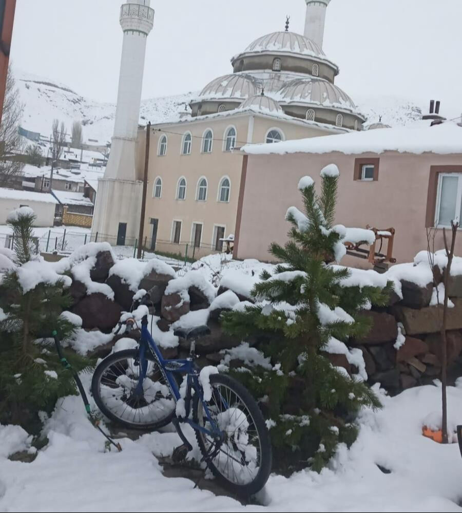 Aylardan mayıs: Her yer beyaza büründü, görenler şaştı kaldı - 1. Resim