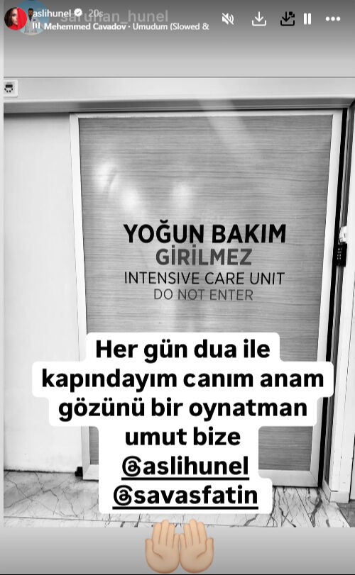 Saruhan Hünel'den üzen paylaşım: