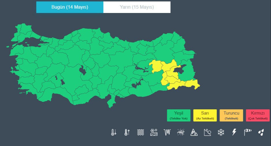 Yağmur, çamur, toz taşınımı... Meteoroloji bu kentleri tek tek uyardı - 1. Resim
