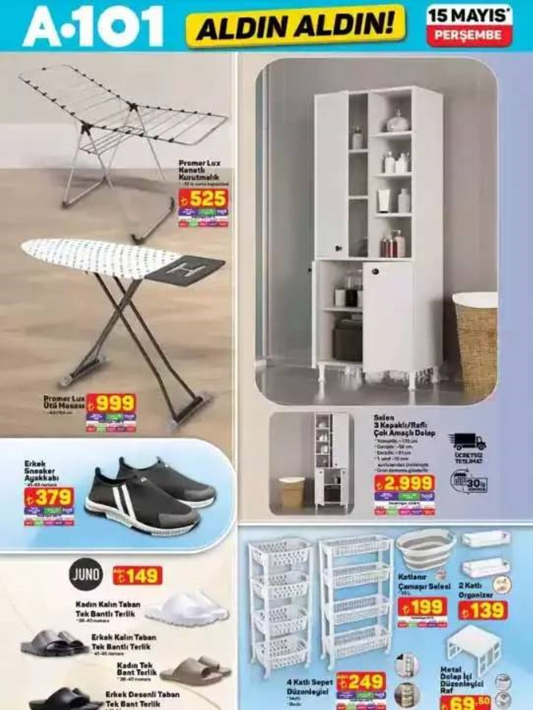 A101 15 Mayıs 2025 kataloğu! A101'de 15 Mayıs'ta büyük fırsatlar! Piyano, Bateri Seti, Su Sebili ve daha fazlası mağazalarda! - 7. Resim