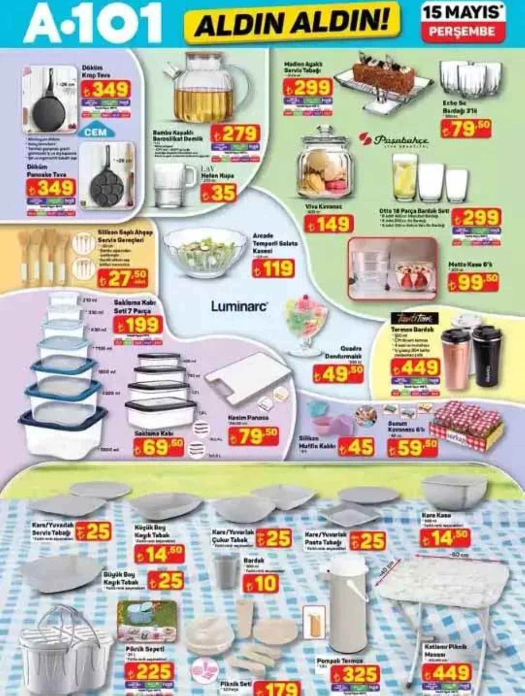 A101 15 Mayıs 2025 kataloğu! A101'de 15 Mayıs'ta büyük fırsatlar! Piyano, Bateri Seti, Su Sebili ve daha fazlası mağazalarda! - 6. Resim