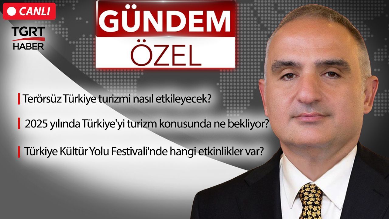 Bakan Mehmet Nuri Ersoy TGRT Haber'de: Canlı yayında önemli açıklamalar - Gündem