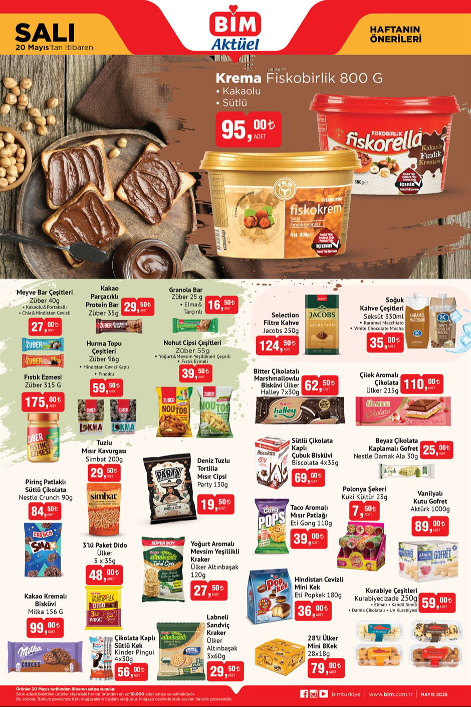 BİM 20 Mayıs aktüel ürünler kataloğu