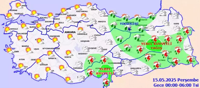 Hatay hava durumu! Bugün Hatay'da hava nasıl olacak, yağmur yağacak mı? - 1. Resim