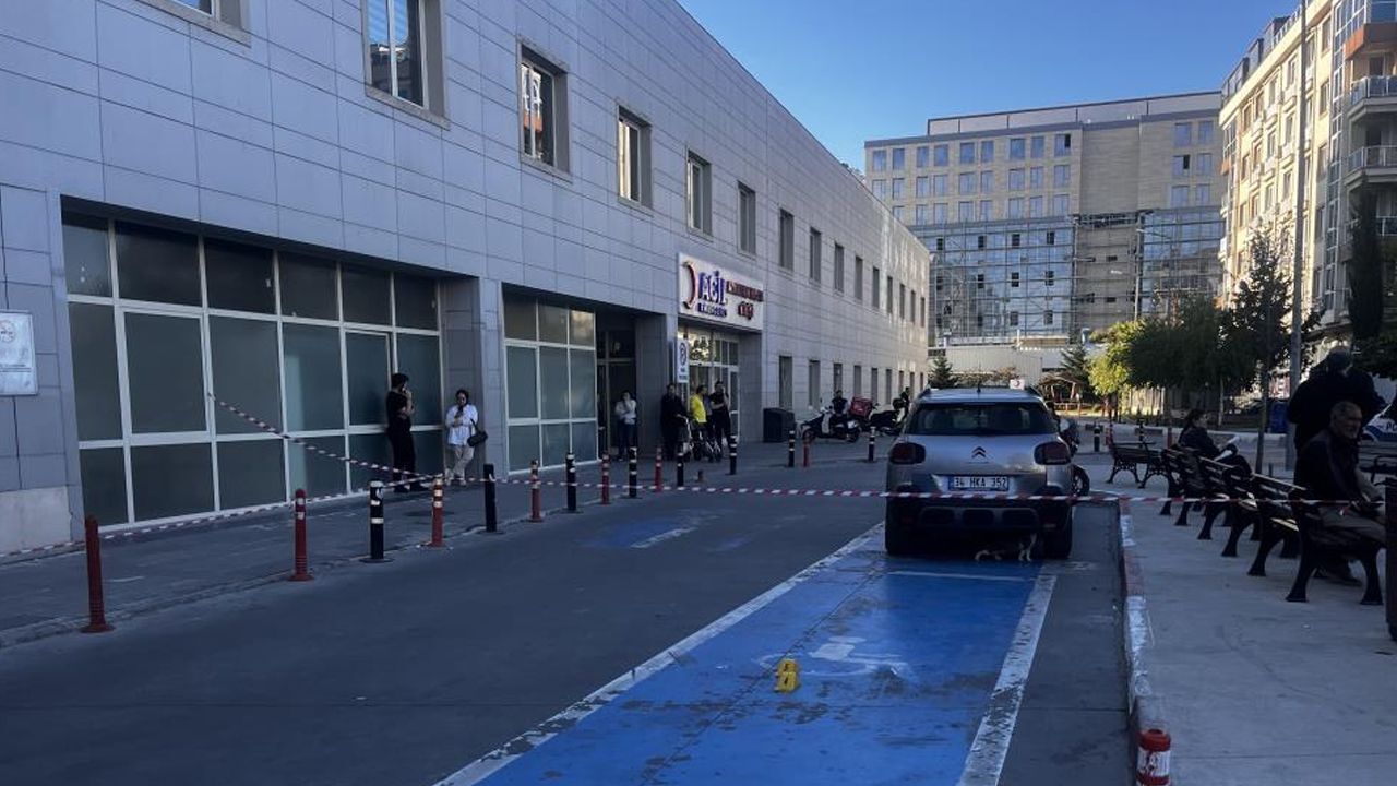 İstanbul'da hastane bahçesinde silahlı saldırı! İstanbul'da hastane bahçesinde silahlı saldırı!