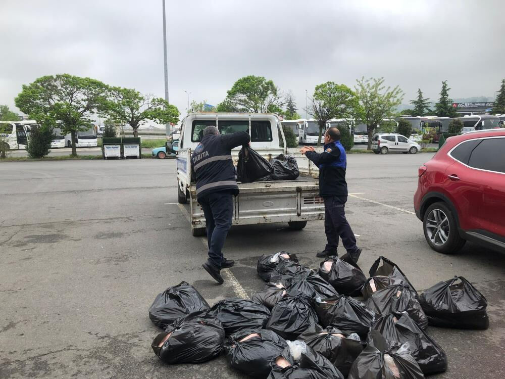 Samsun'da halk sağlığına ciddi risk! 500 kilo iç yağı ele geçirildi - 1. Resim