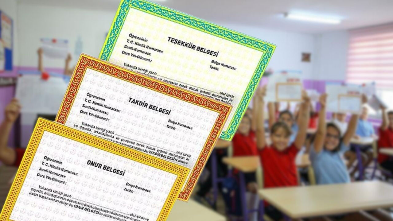 Takdir teşekkür hesaplama 2025! İlkokul, ortaokul ve lise belge nasıl alınır, kaç puanla? - 3. Resim