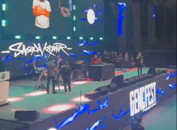 Cumhurbaşkanı Erdoğan, Sagopa Kajmeri sahnede dinledi - 2. Resim