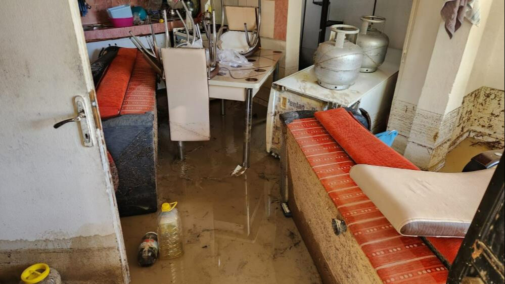 Depremden kaçtı, Osmaniye'de sele yakalandı!