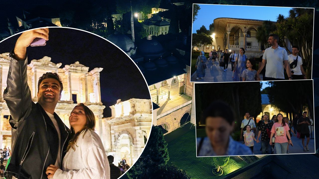 Gece müzeleri hazır! Yıldızların altında tarihe yolculuk.. İşte yaz aylarında akşam serinliğinde gezilecek yerler