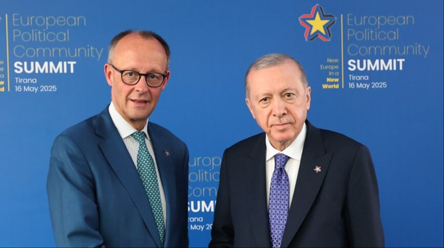 Günübirlik Arnavutluk çıkarmasında baş döndüren diplomasi trafiği! Bu kareler damga vurdu Almanya Başbakanı Friedrich Merz - Cumhurbaşkanı Erdoğan