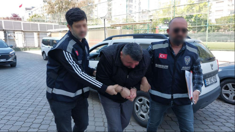 Samsun'da kan donduran olay: Yeğeninin kollarını tutup,