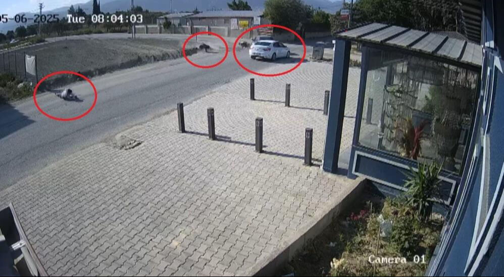 3 metre havaya uçmuştu! Motosiklete binmeye veya kullanmaya tövbe etti - 1. Resim