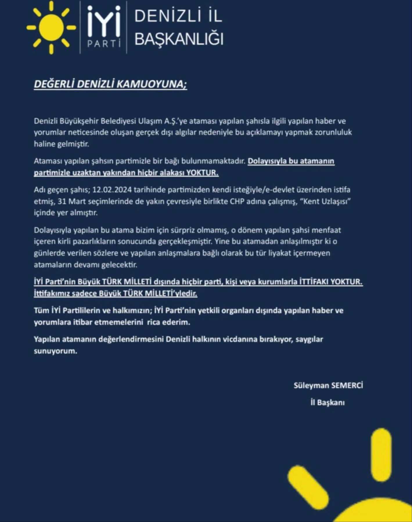 "Kirli pazarlık" tepkisi! CHP ve İYİ Parti'yi karşı karşıya getiren atama - 3. Resim