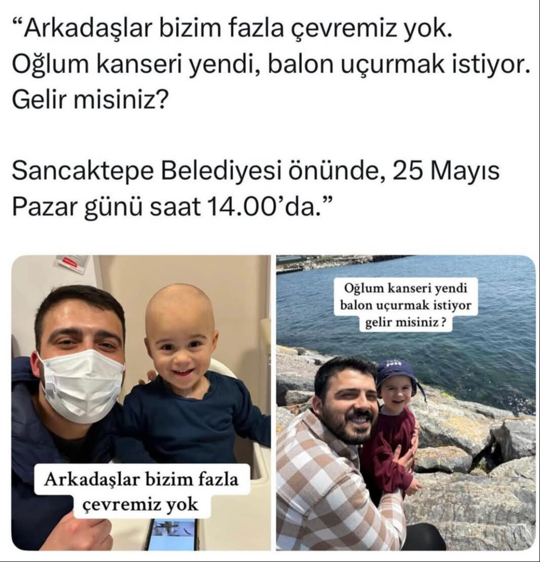 Kanseri yenen çocuğun hayali koca kenti harekete geçirdi: Küçük dilek, büyük dayanışma... - 1. Resim