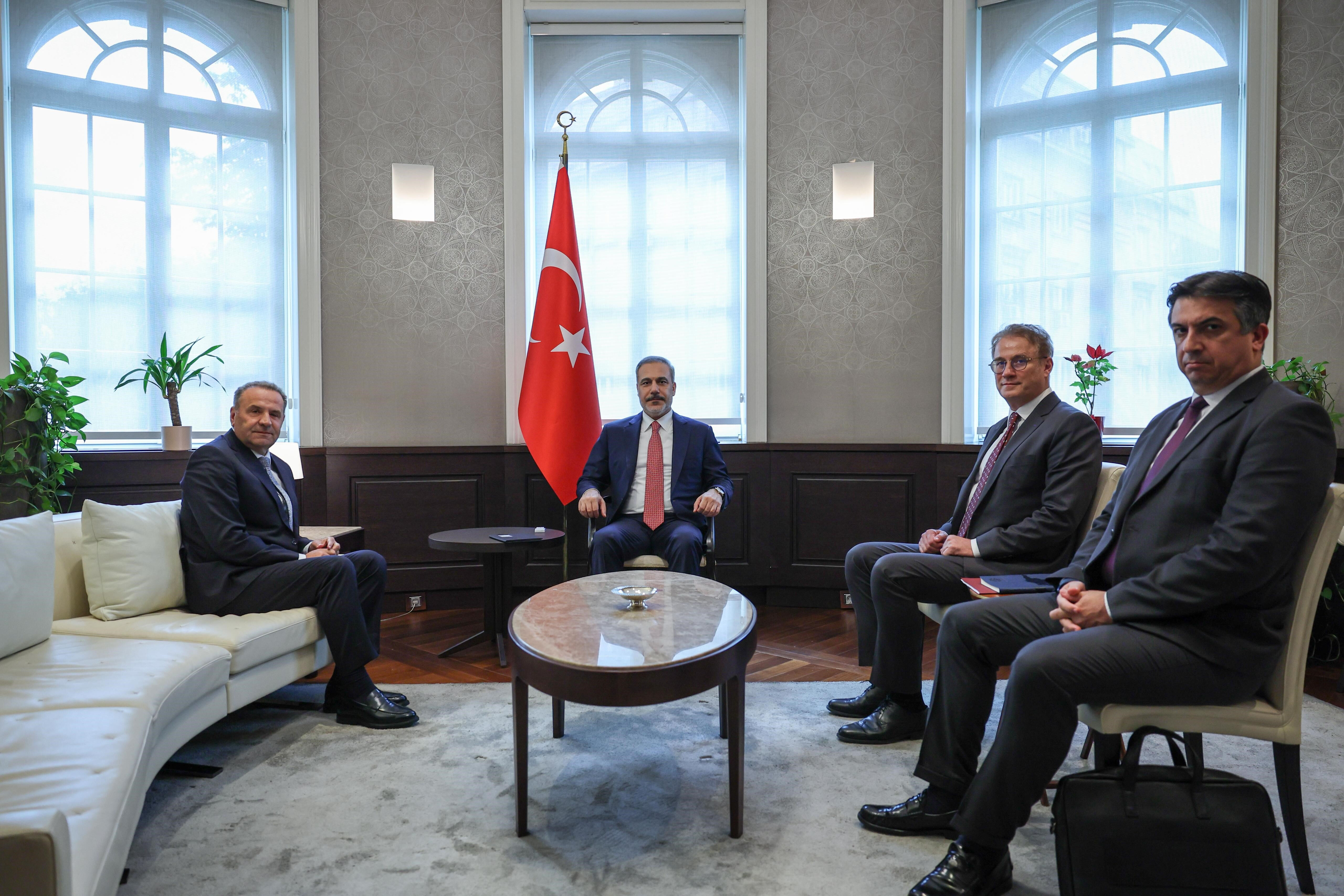 Bakan Fidan, Belgrad'da Layic’i kabul etti - 1. Resim