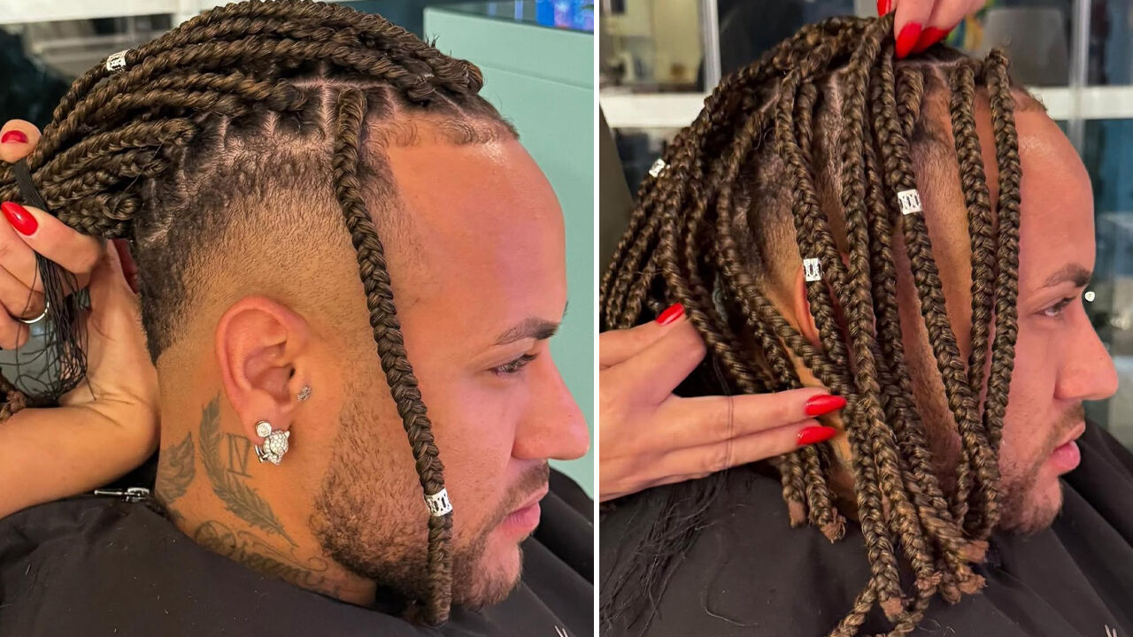 Brezilyalı yıldız Neymar'ın yeni imajı gündem oldu! - 1. Resim