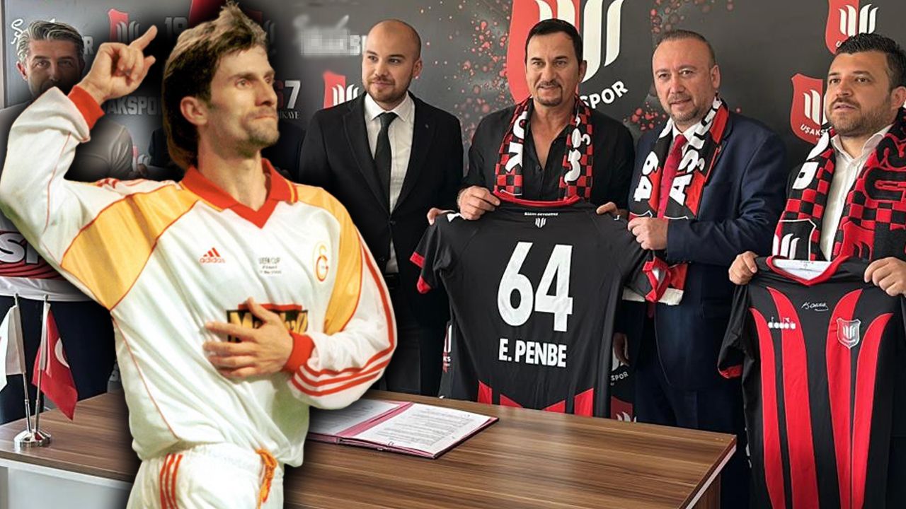 Galatasaray efsanesi Ergün Penbe 3. Lig ekibine imzayı attı Galatasaray efsanesi Ergün Penbe 3. Lig ekibine imzayı attı
