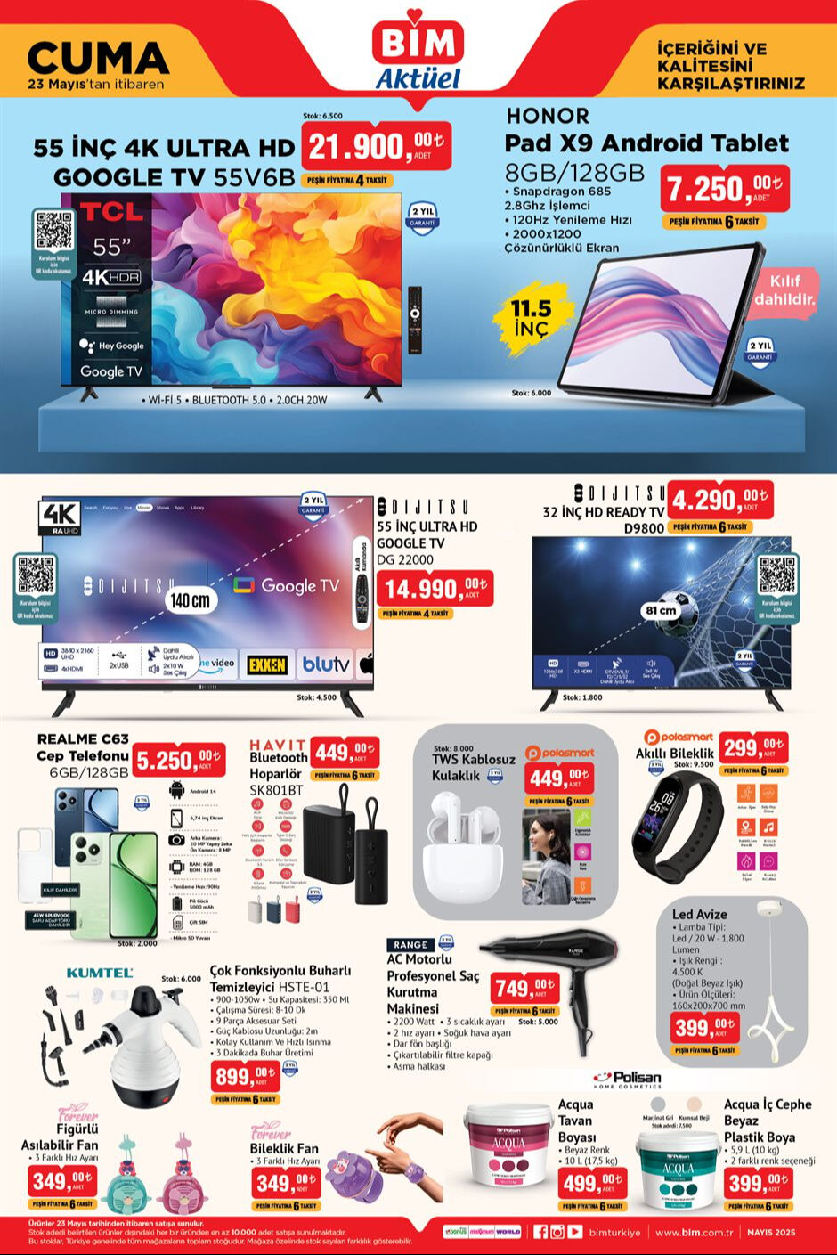 20-23 Mayıs BİM aktüel kataloğu ile yaza hazırlık! Bu hafta hangi ürünler indirimde? - 2. Resim
