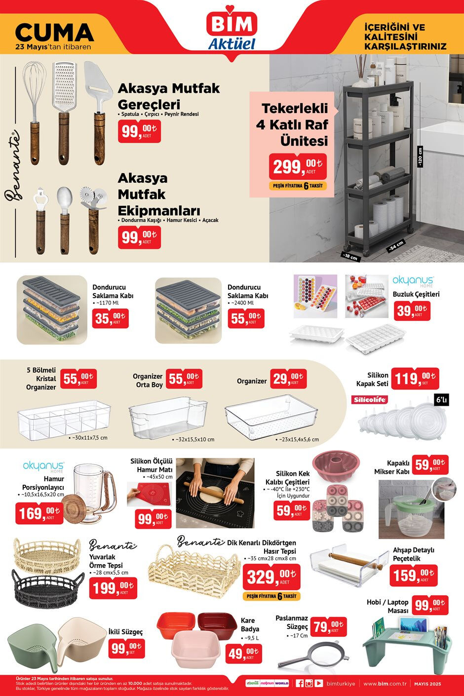 20-23 Mayıs BİM aktüel kataloğu ile yaza hazırlık! Bu hafta hangi ürünler indirimde? - 4. Resim