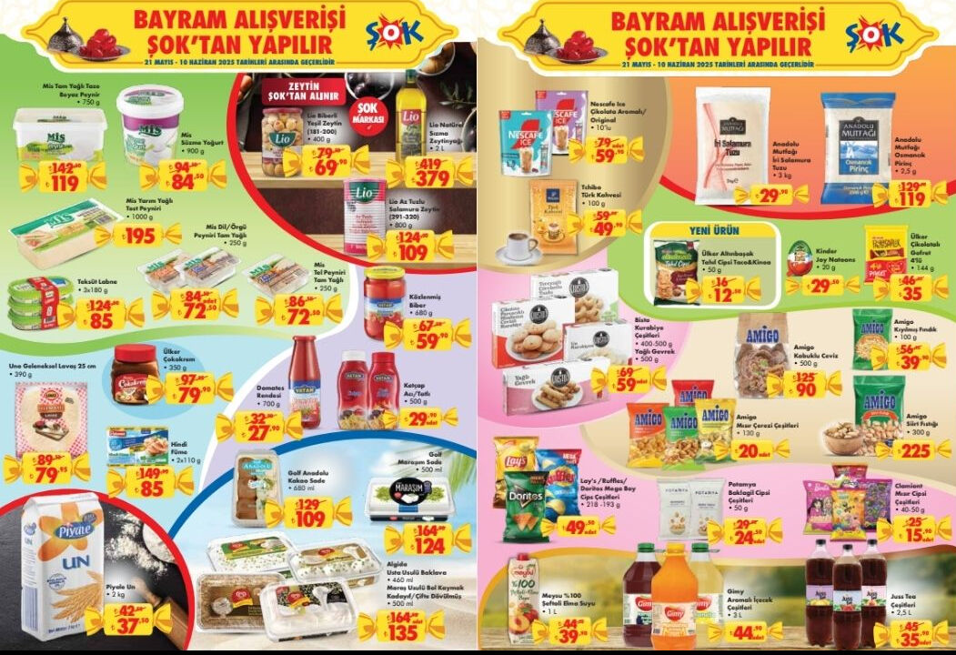 21 Mayıs ŞOK aktüel ürünler kataloğu: Bayram çikolatası, ankastre seti ve daha fazlası geliyor - 2. Resim