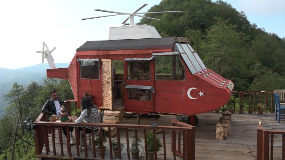 3 ayda yaptı! Adını ‘Lazkopter' koydu... Gören hayret ediyor - 1. Resim