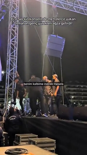 Ece Seçkin'in konserinde yürekleri ağızlara getiren olay! Şarkıcı çok sinirlendi - 4. Resim