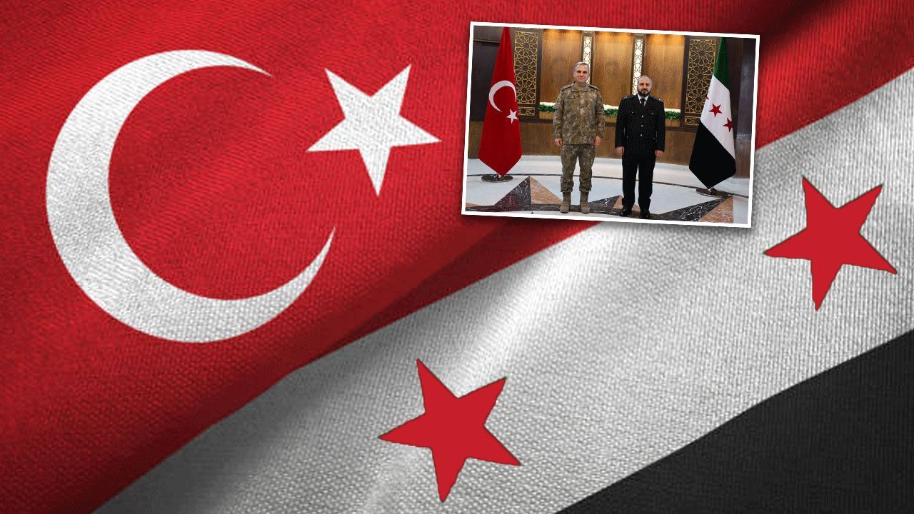 Şam'da askeri iş birliği zirvesi! Türk askeri heyetinden Suriye'ye ziyaret Şam'da askeri iş birliği zirvesi! Türk askeri heyetinden Suriye'ye ziyaret